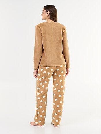 Pijama largo 'Winnie' de 'Disney' de forro polar - 2 piezas