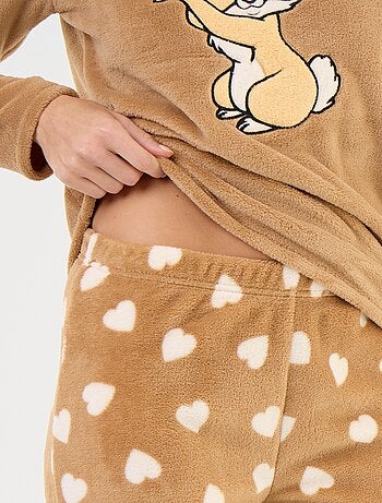 Pijama largo 'Winnie' de 'Disney' de forro polar - 2 piezas