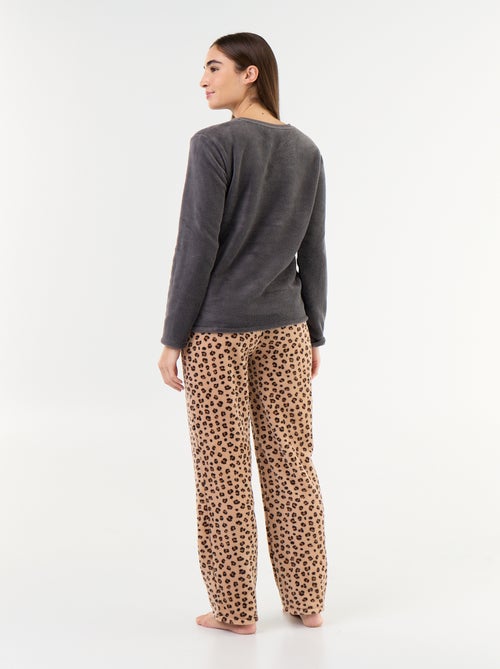 Pijama largo 'Winnie' de 'Disney' de forro polar - 2 piezas - Kiabi