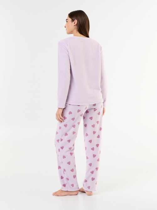 Pijama largo 'Winnie' de 'Disney' de forro polar - 2 piezas - Kiabi