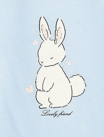 Pijama largo y cálido con estampado