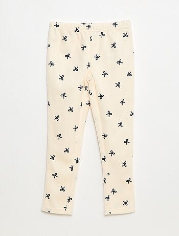 Pijama largo y cálido con estampado