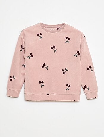 Pijama largo y cálido con estampado