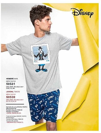 Pijama Licencia Fantasía Calidad Premium Caja Regalo: Smiley, Disney, Santoro
