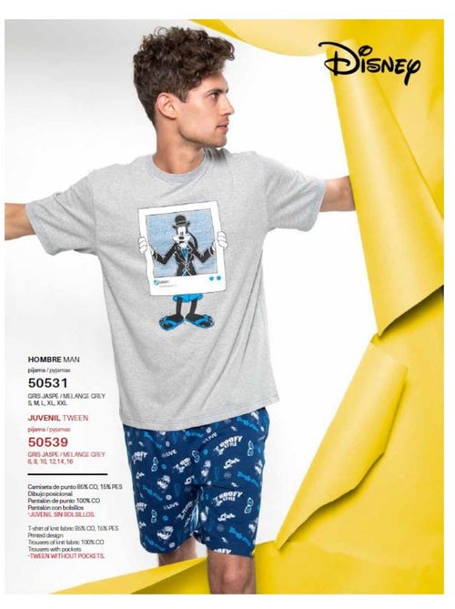 Pijama Licencia Fantasía Calidad Premium Caja Regalo: Smiley, Disney, Santoro - Kiabi Pijama Licencia Fantasía Calidad Premium Caja Regalo: Smiley, Disney, Santoro - Kiabi