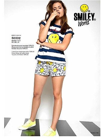 Pijama Licencia Fantasía Calidad Premium Caja Regalo: Smiley, Disney, Santoro