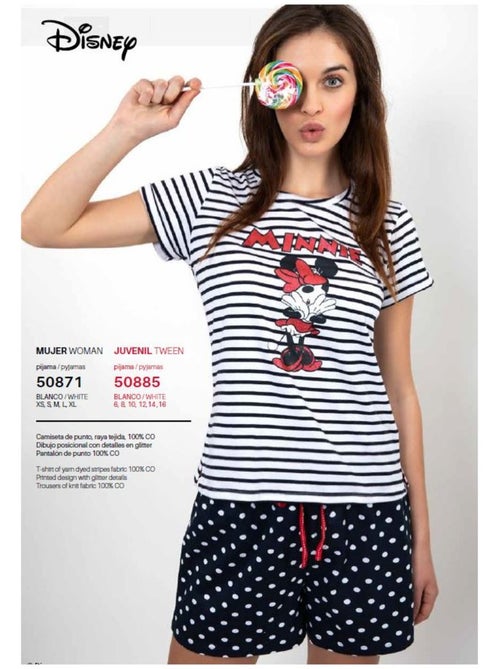 Pijama Licencia Fantasía Calidad Premium Caja Regalo: Smiley, Disney, Santoro - Kiabi Pijama Licencia Fantasía Calidad Premium Caja Regalo: Smiley, Disney, Santoro - Kiabi