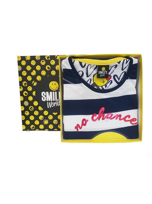 Pijama Licencia Fantasía Calidad Premium Caja Regalo: Smiley, Disney, Santoro - Kiabi Pijama Licencia Fantasía Calidad Premium Caja Regalo: Smiley, Disney, Santoro - Kiabi