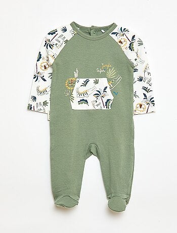 Pijama ligero con bolsillo canguro