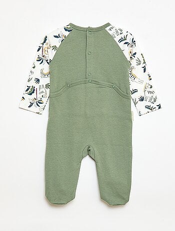 Pijama ligero con bolsillo canguro