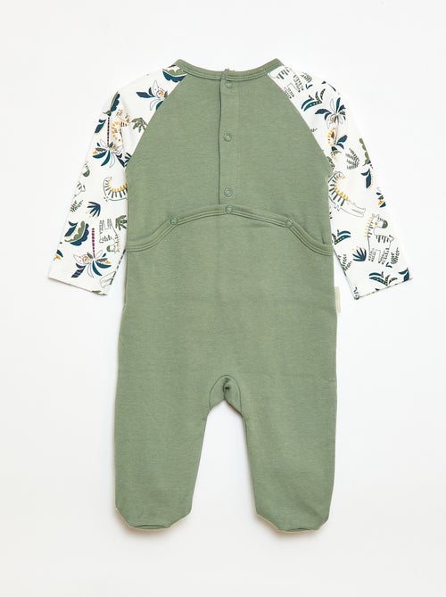 Pijama ligero con bolsillo canguro - Kiabi