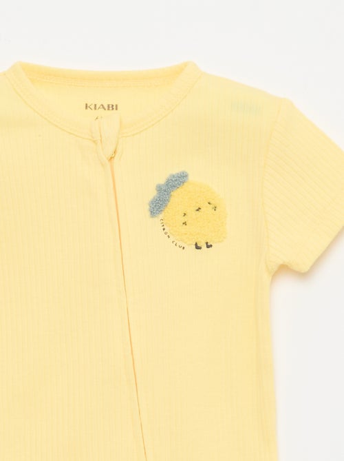 Pijama ligero con cremallera - Kiabi Pijama ligero con cremallera - Kiabi