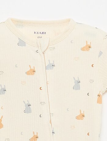 Pijama ligero con cremallera