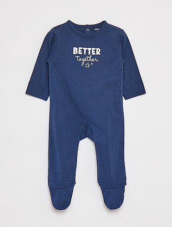 Pijama ligero con pies