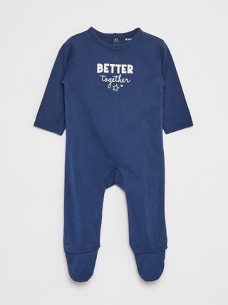 Pijama ligero con pies