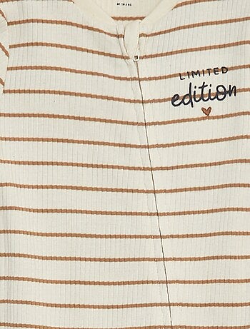 Pelele ligero de canalé