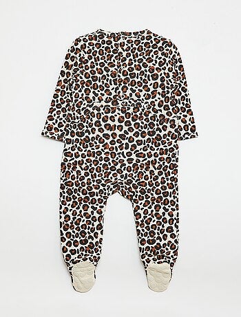 Pijama ligero estampado leopardo 'Agathe Sorlet x Kiabi' - San Valentín