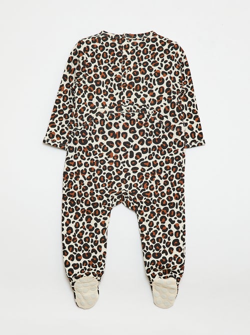 Pijama ligero estampado leopardo 'Agathe Sorlet x Kiabi' - San Valentín - Kiabi