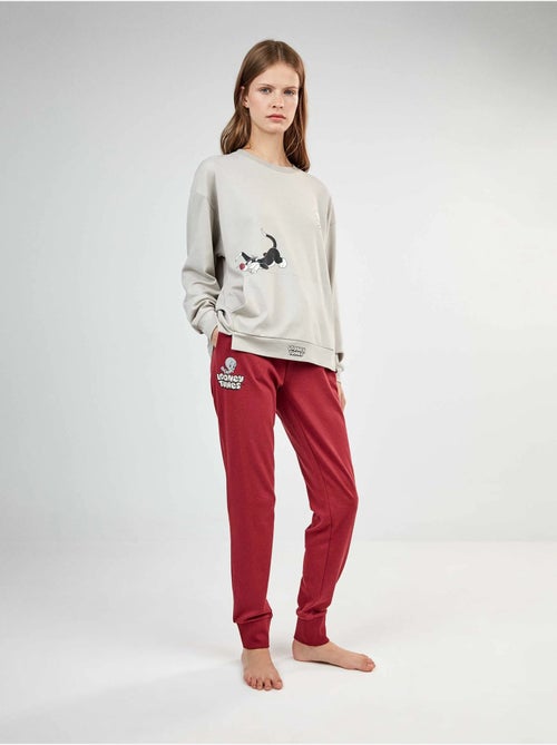 Pijama looney tunes con estampado silvestre - Kiabi Pijama looney tunes con estampado silvestre - Kiabi