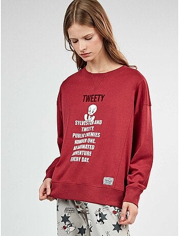 Pijama looney tunes estampado de tweety