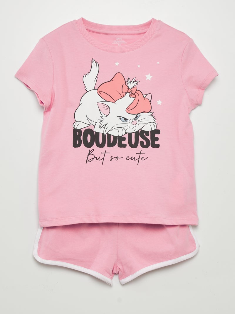 Pijama 'Marie' 'Los Aristogatos' 'Disney' - 2 piezas ROSA - Kiabi