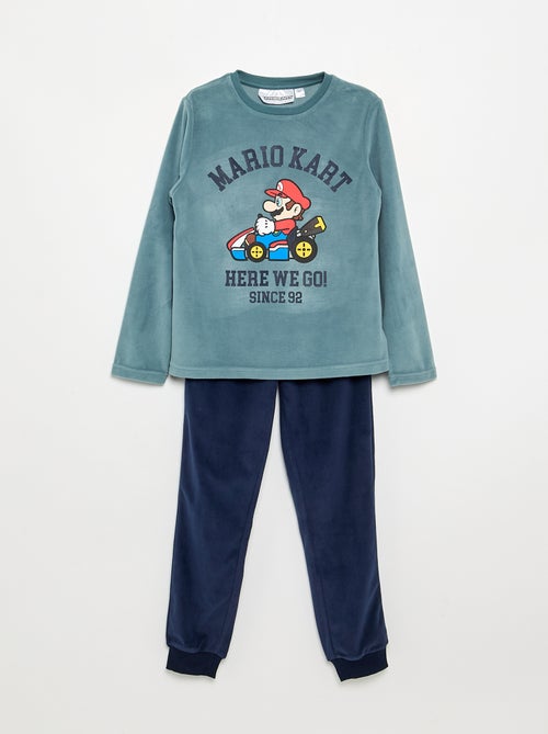 Pijama 'Mario Kart' 2 piezas - Camiseta de manga larga + pantalón - Kiabi