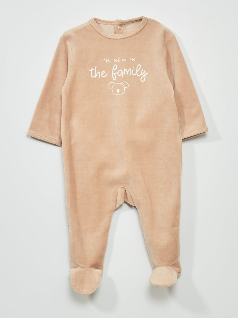 Pijama MARRON - Kiabi
