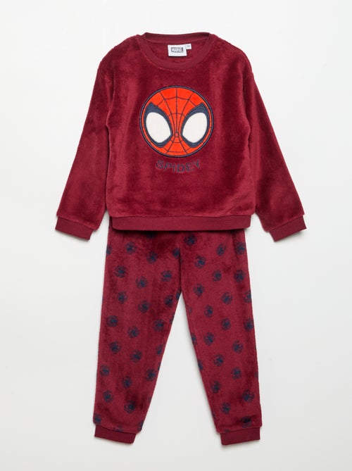 Pijama \'Marvel\' \'Spider-Man\' 2 piezas - Sudadera + pantalón - Kiabi Pijama \'Marvel\' \'Spider-Man\' 2 piezas - Sudadera + pantalón - Kiabi