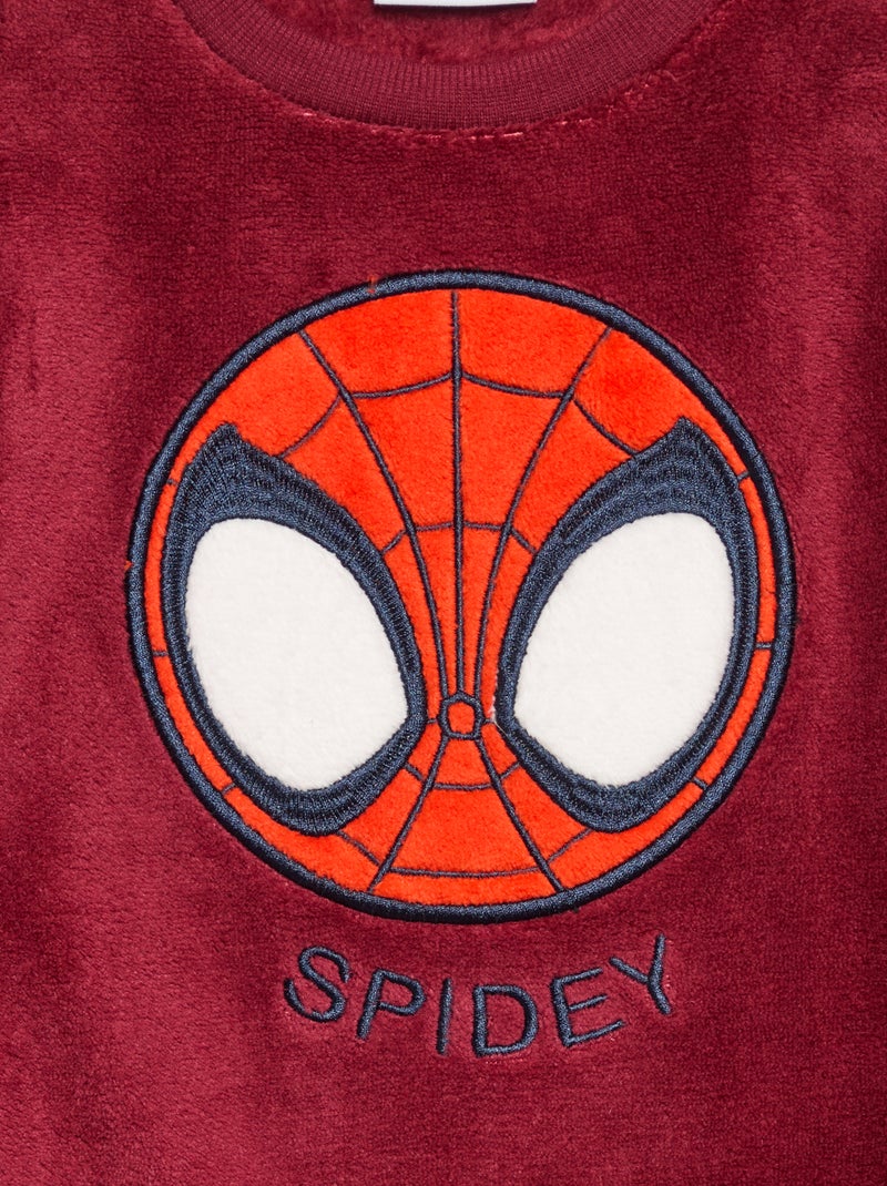 Pijama \'Marvel\' \'Spider-Man\' 2 piezas - Sudadera + pantalón Rojo - Kiabi