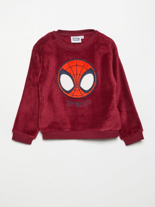 Pijama \'Marvel\' \'Spider-Man\' 2 piezas - Sudadera + pantalón - Kiabi Pijama \'Marvel\' \'Spider-Man\' 2 piezas - Sudadera + pantalón - Kiabi