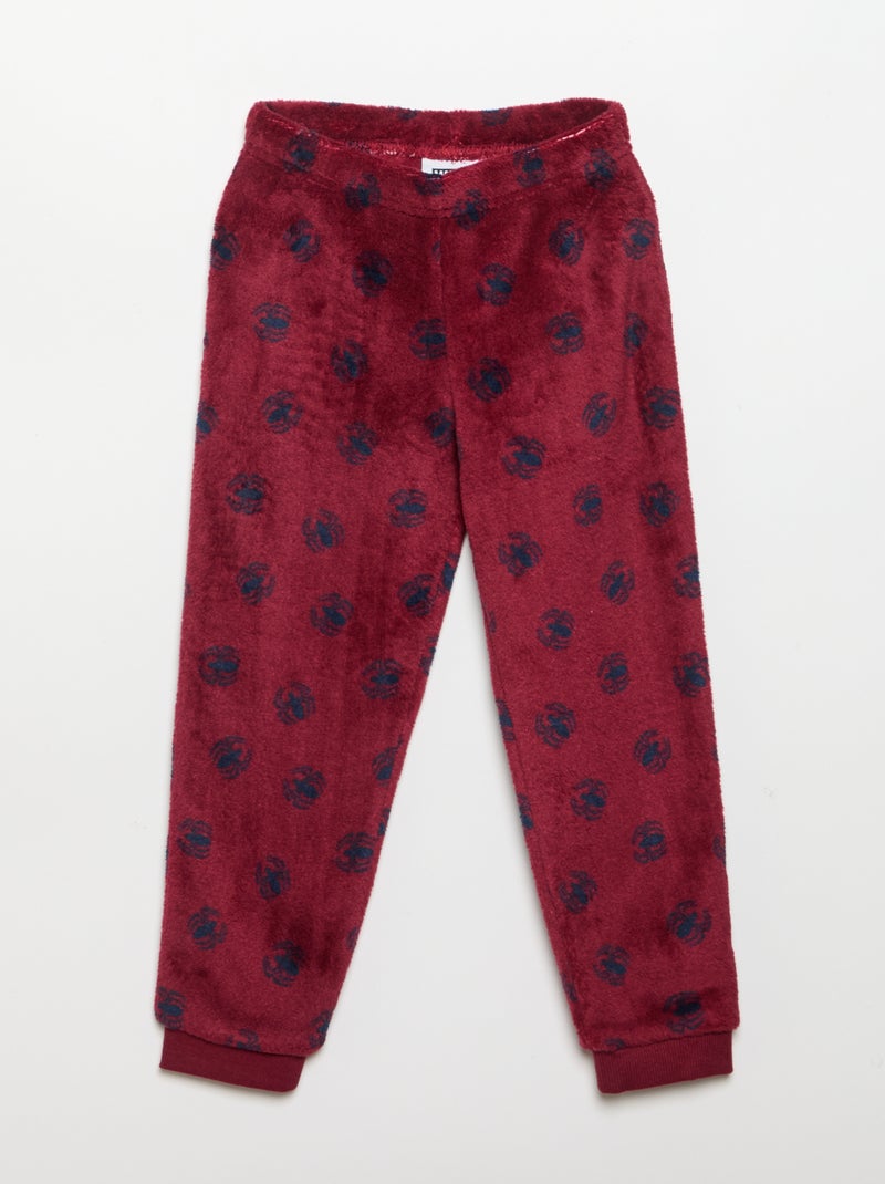 Pijama \'Marvel\' \'Spider-Man\' 2 piezas - Sudadera + pantalón Rojo - Kiabi