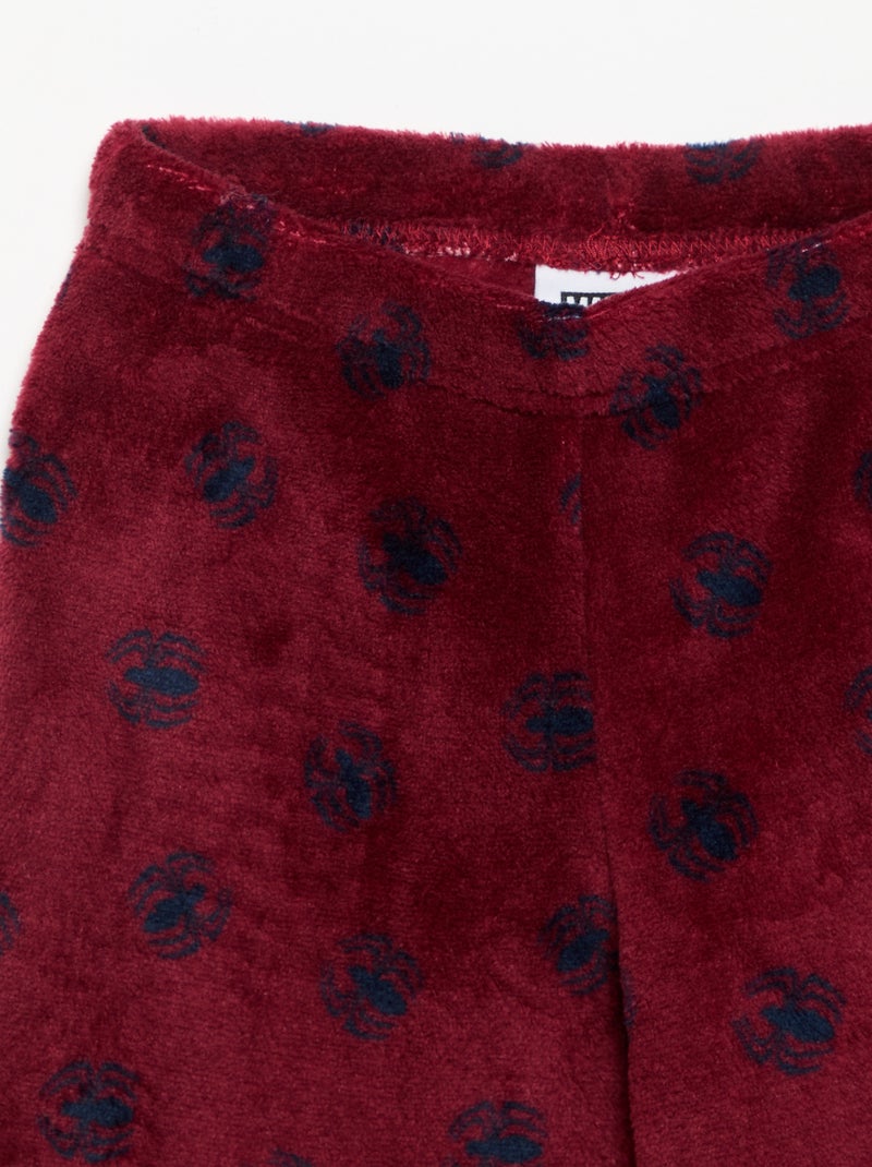 Pijama \'Marvel\' \'Spider-Man\' 2 piezas - Sudadera + pantalón Rojo - Kiabi