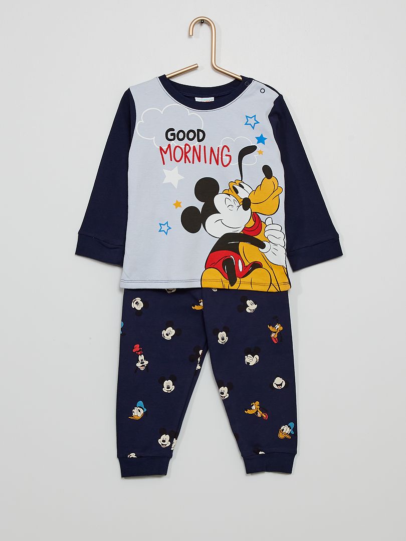 Pijama 'Mickey' 'Disney' azul marino - Kiabi