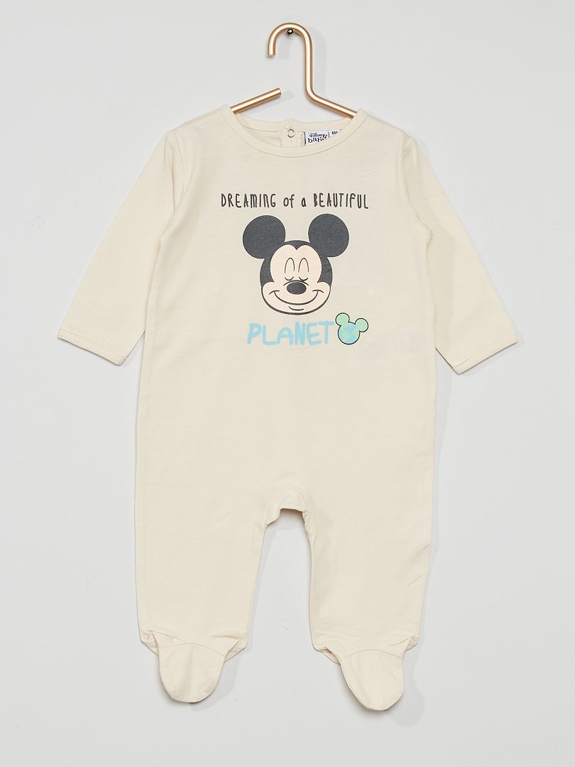 Pijama 'Mickey Mouse' de 'Disney' beige - Kiabi