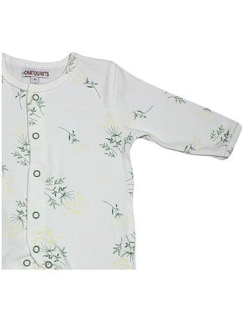 Pijama "Mimosas" de algodón de Les Chatounets