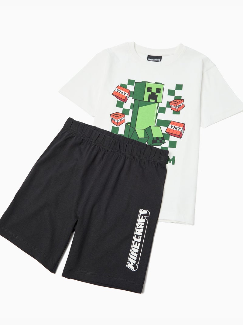 Pijama 'Minecraft', MO Fashion Blanco - Kiabi