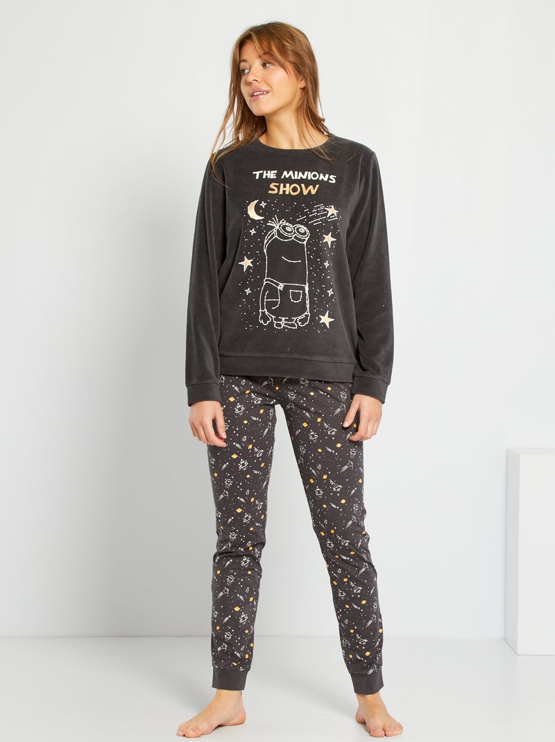 Pijama 'Minions' NEGRO - Kiabi