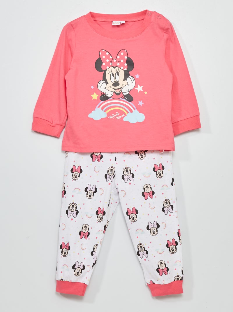 Pijama 'Minnie' - 2 piezas rosa - Kiabi