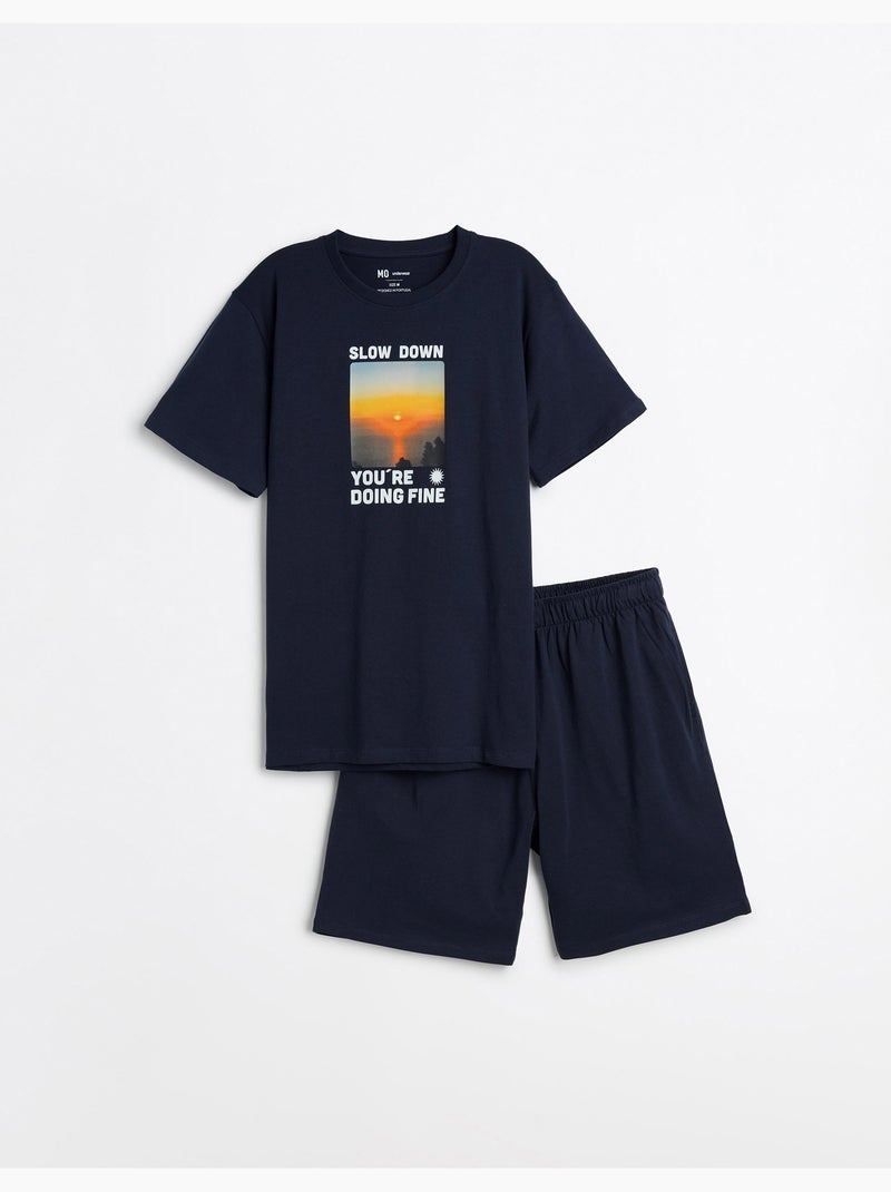 Pijama, MO Fashion Azul - Kiabi