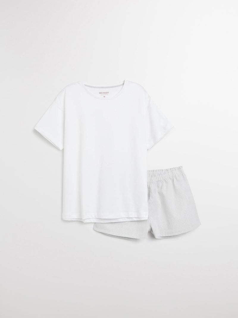 Pijama, MO Fashion Blanco - Kiabi