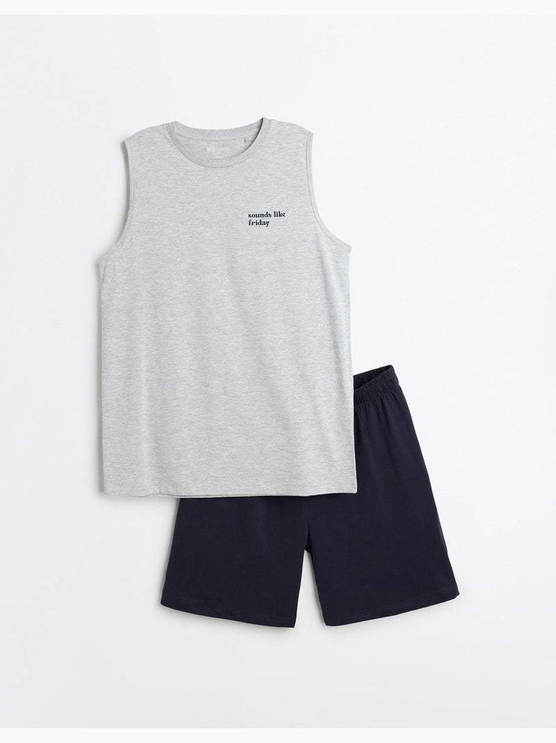 Pijama, MO Fashion Gris - Kiabi