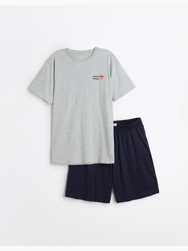 Pijama, MO Fashion Gris - Kiabi