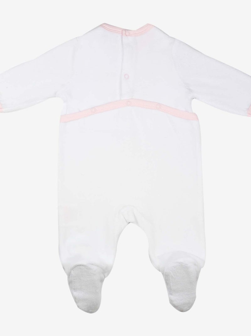 Pijama modelo corazón Blanco - Kiabi