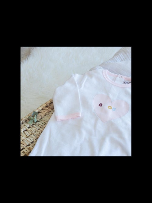 Pijama modelo corazón - Kiabi Pijama modelo corazón - Kiabi
