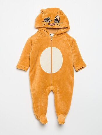 Pijama mono 'Disney' con capucha