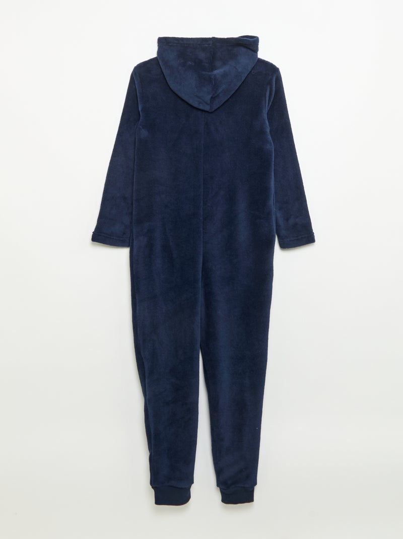 Pijama mono 'Grinch' de forro polar Azul - Kiabi