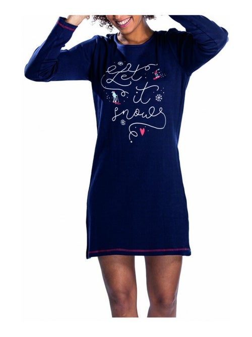 Pijama mujer algodón MELISSA BROWN - Kiabi Pijama mujer algodón MELISSA BROWN - Kiabi