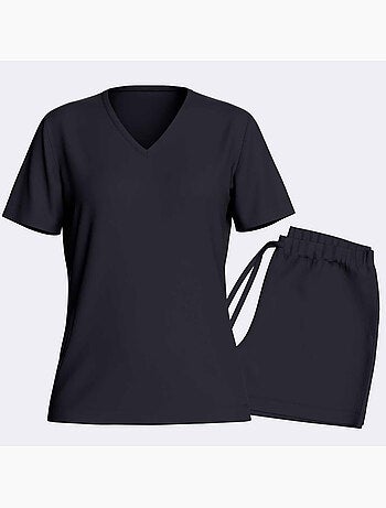 Pijama mujer lyocell manga corta | Impetus