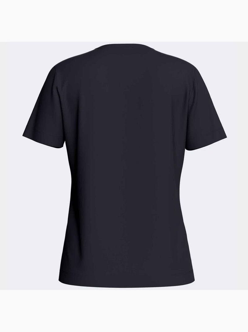 Pijama mujer lyocell manga corta | Impetus Azul marino - Kiabi