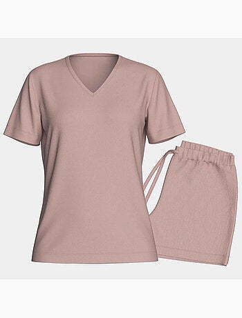 Pijama mujer lyocell manga corta | Impetus